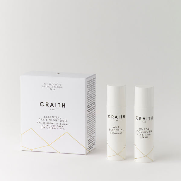 Essential Day & Night Duo | 2x30ml | Craith Lab Gold Collection