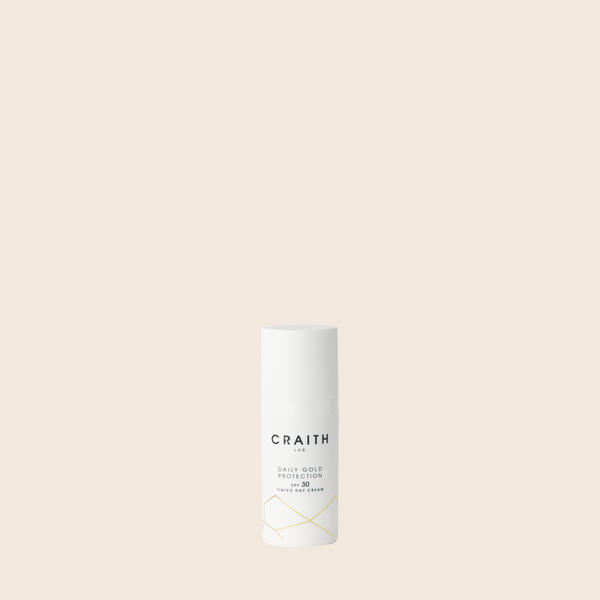 Daily Gold Protection - SPF 30 Tinted Cream | 15ml | Craith Lab Grey Collection