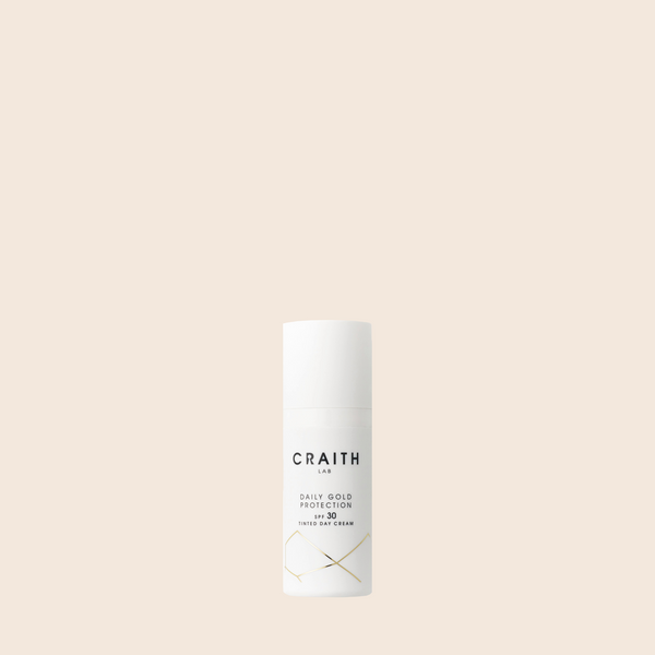 Daily Gold Protection - SPF 30 Tinted Cream | 30ml | Craith Lab Grey Collection
